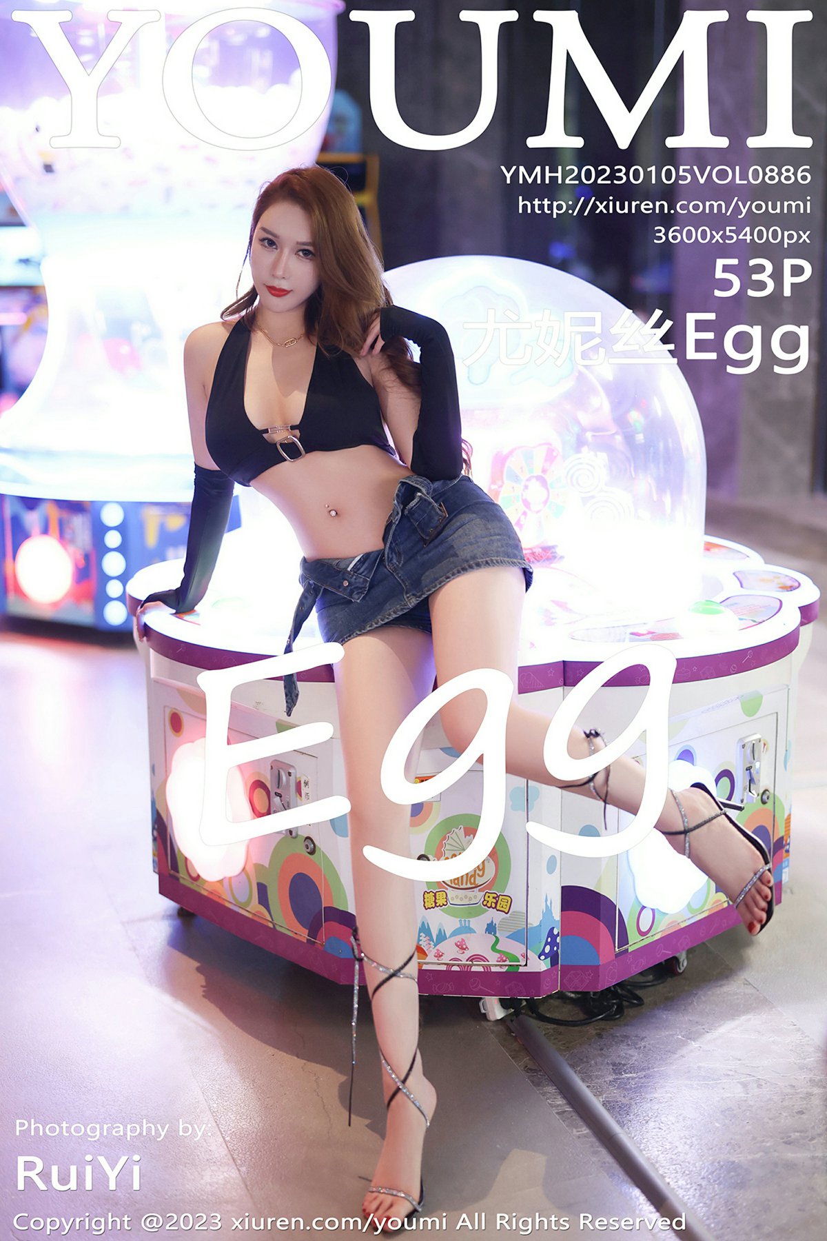 [YOUMI尤蜜荟] 2023.01.05 VOL.886 尤妮丝Egg [53P327MB]-女神汇